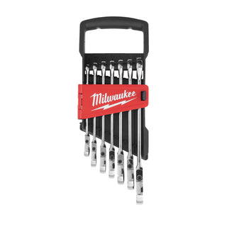 Set chei fixe MAX BITE™ cu clichet și cap pivotant Milwaukee