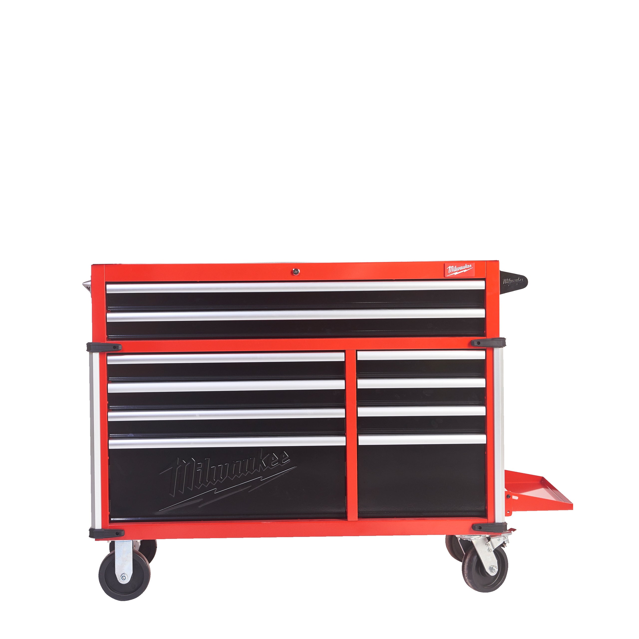 Milwaukee Dulap de scule mobil, cu 10 sertare, metalic, 117 cm