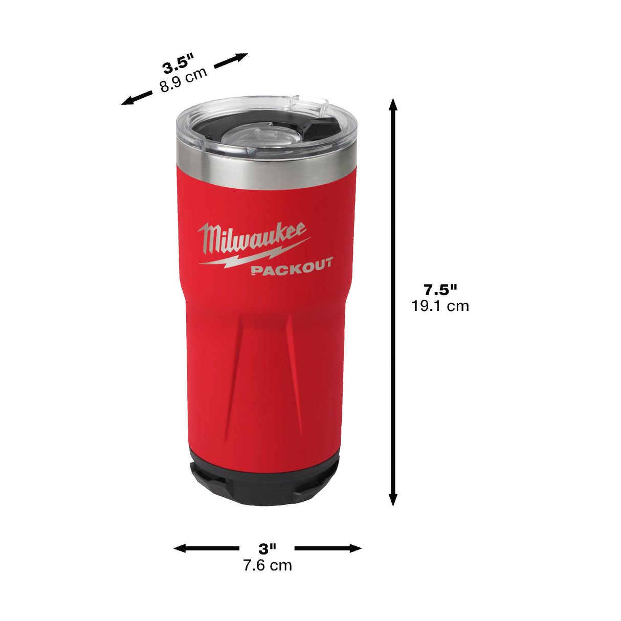 Cană termică roșie PACKOUT™ Milwaukee