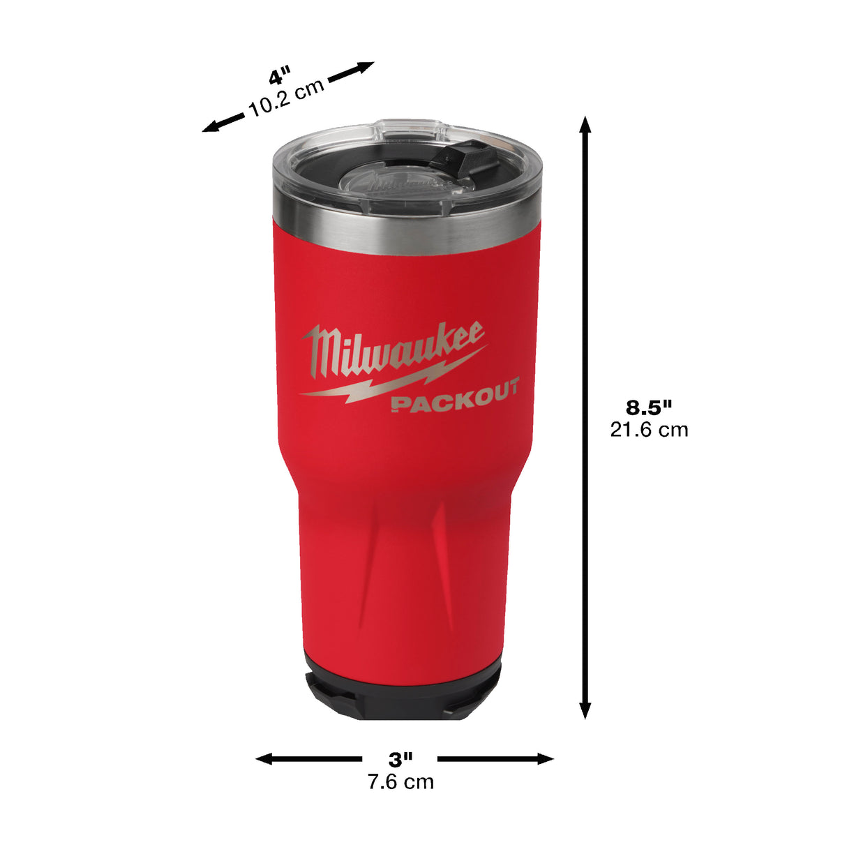 Milwaukee Cană termică roșie PACKOUT™ 887ml 4932479075