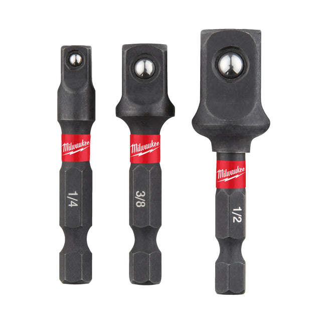 Milwaukee Adaptor biți SHOCKWAVE, set de 3 bucăți 4932479228