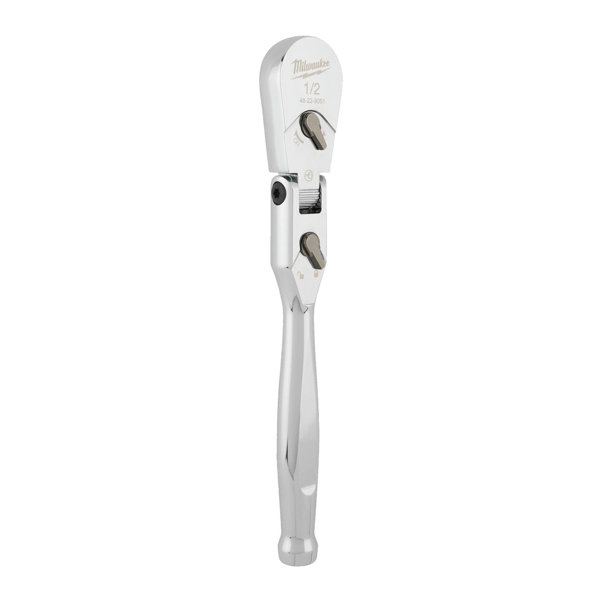 Antrenor cu clichet cu cap pivotant ½″ Milwaukee