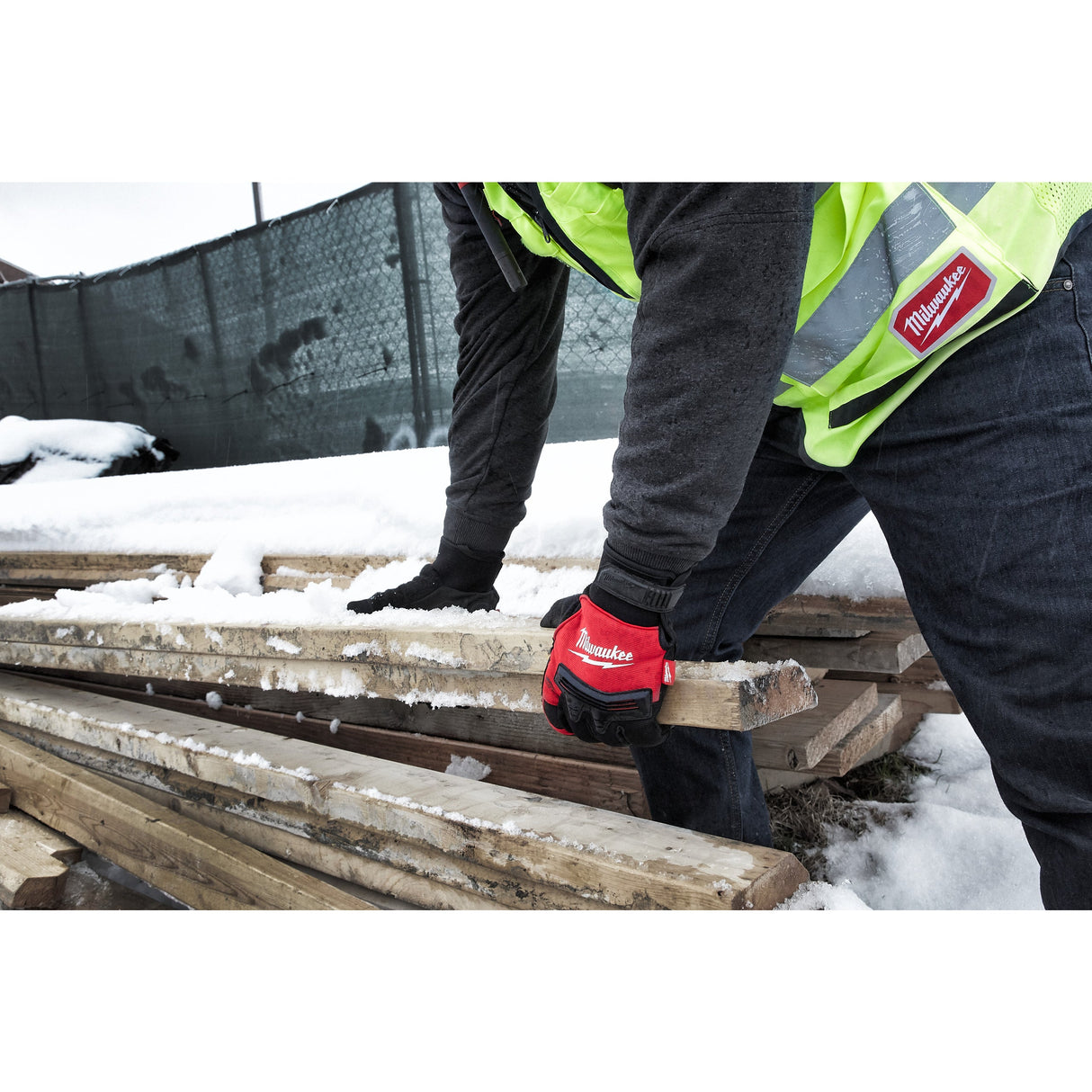 Mănuși iarnă - lucrări demolare Milwaukee