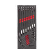 Milwaukee Set de chei combinate max bite în inserție de spumă, 15 bucăți 4932479828
