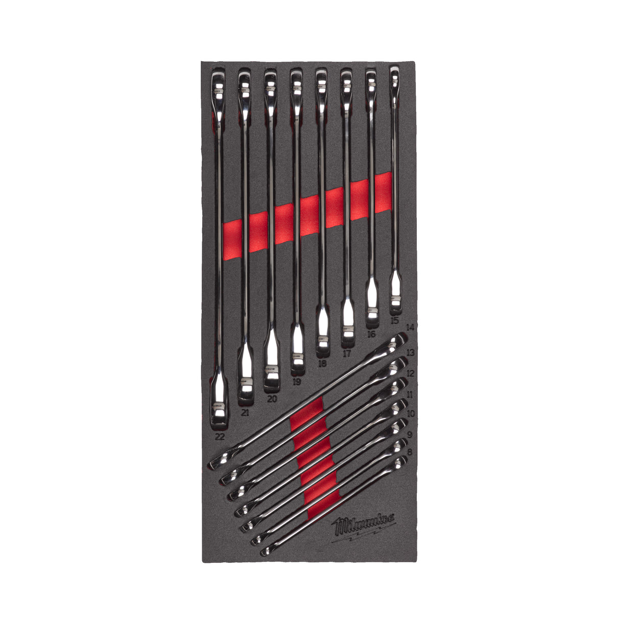 Milwaukee Set de chei combinate max bite în inserție de spumă, 15 bucăți 4932479828