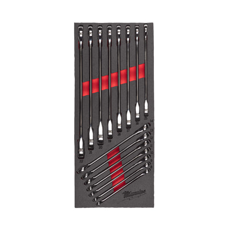 Milwaukee Set de chei combinate max bite în inserție de spumă, 15 bucăți 4932479828