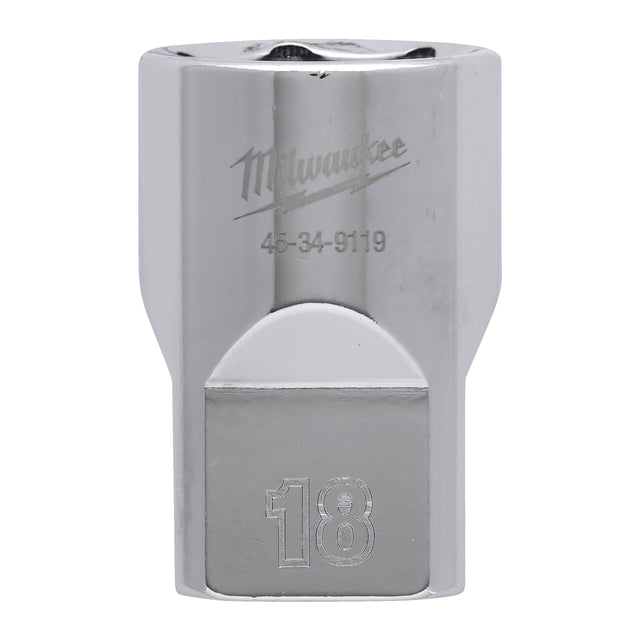 Milwaukee Cheie tubulară 1/2, sistem metric, 18mm, scurtă 4932480016