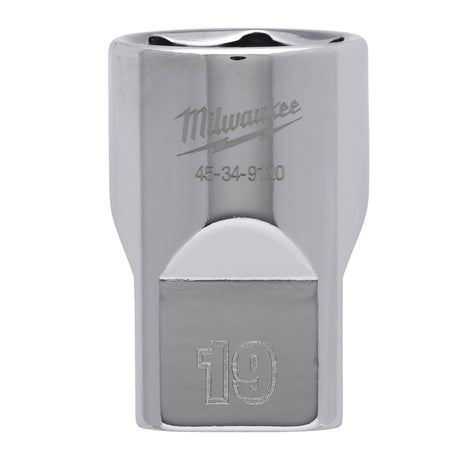Milwaukee Cheie tubulară 1/2, sistem metric, 19mm, scurtă 4932480017