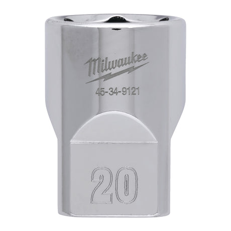 Milwaukee Cheie tubulară 1/2, sistem metric, 20mm, scurtă 4932480018