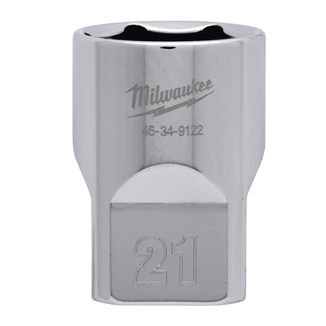Milwaukee Cheie tubulară 1/2, sistem metric, 21mm, scurtă 4932480019