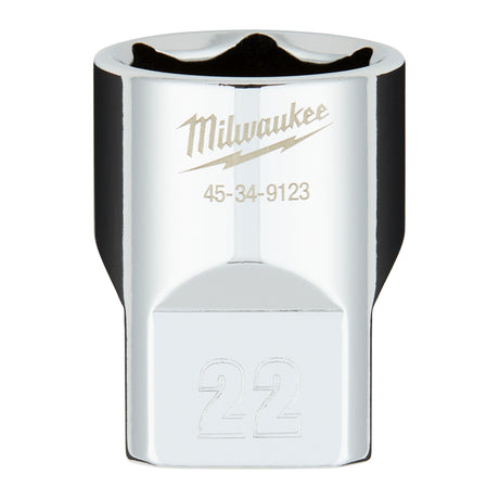 Milwaukee Cheie tubulară 1/2, sistem metric, 22mm, scurtă 4932480020