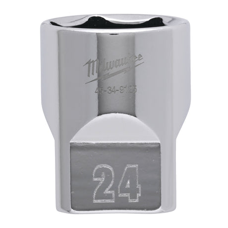 Milwaukee Cheie tubulară 1/2, sistem metric, 24mm, scurtă 4932480022