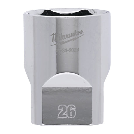 Milwaukee Cheie tubulară 1/2, sistem metric, 26mm, scurtă 4932480024
