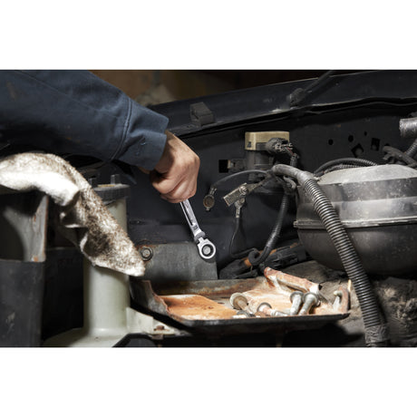 Milwaukee Cheie fixă max bite cu clichet și cap pivotant, 13mm 4932480186