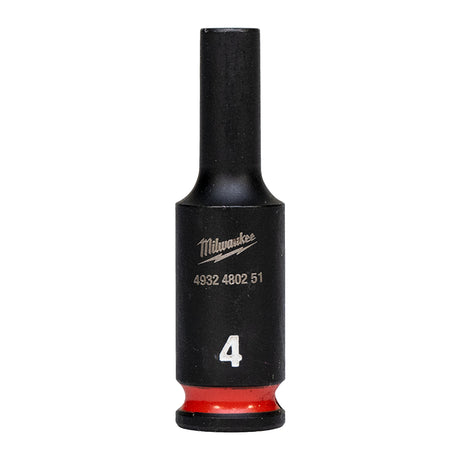 Milwaukee Cheie tubulară de impact shw 1/4, lungă - 4mm 4932480251