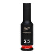 Milwaukee Cheie tubulară de impact shw 1/4, lungă - 5.5mm 4932480254