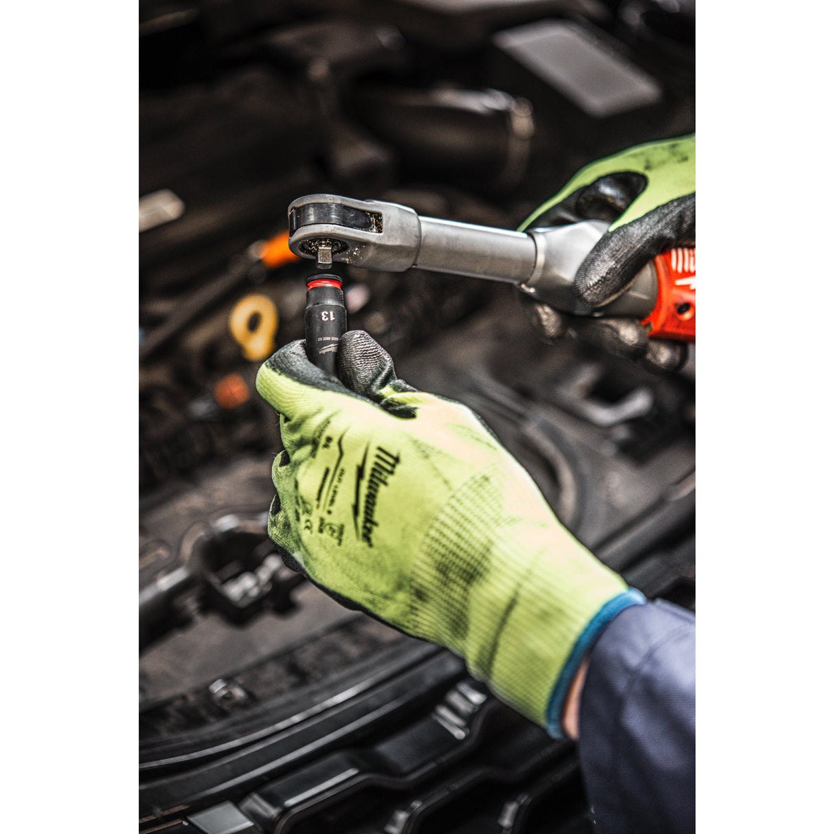 Chei tubulare de impact SHOCKWAVE™ IMPACT DUTY 4 - 24 mm Milwaukee