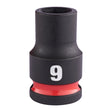 Milwaukee Cheie tubulară de impact shw 3/8, scurtă - 9mm 4932480266