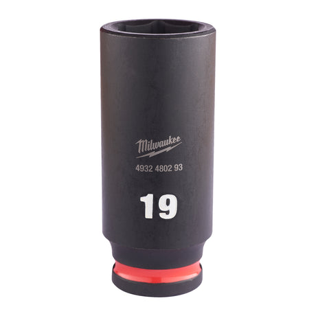Milwaukee Cheie tubulară de impact shw 3/8, lungă - 19mm 4932480293