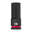 Milwaukee Cheie tubulară de impact 1/2'' lungă - 18 mm 4932480336