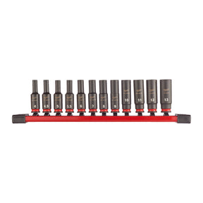 Milwaukee Set de 12 chei tubulare de impact shw 1/4, lungi, 1 set 4932480453