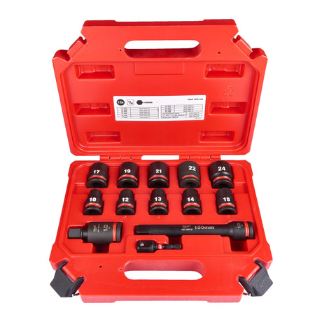 Set chei tubulare ½" SHOCKWAVE™ IMPACT DUTY Milwaukee