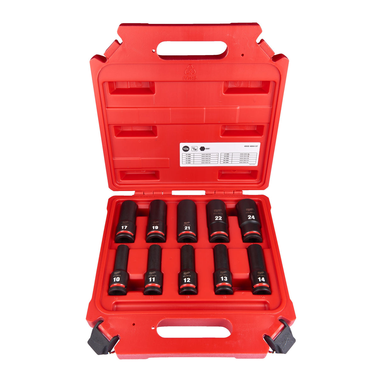Set chei tubulare ½" SHOCKWAVE™ IMPACT DUTY Milwaukee