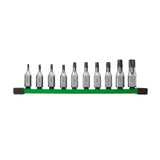 Milwaukee 4932480564 Set 10 buc. cap cheie tubulară cu bit torx ⅜″