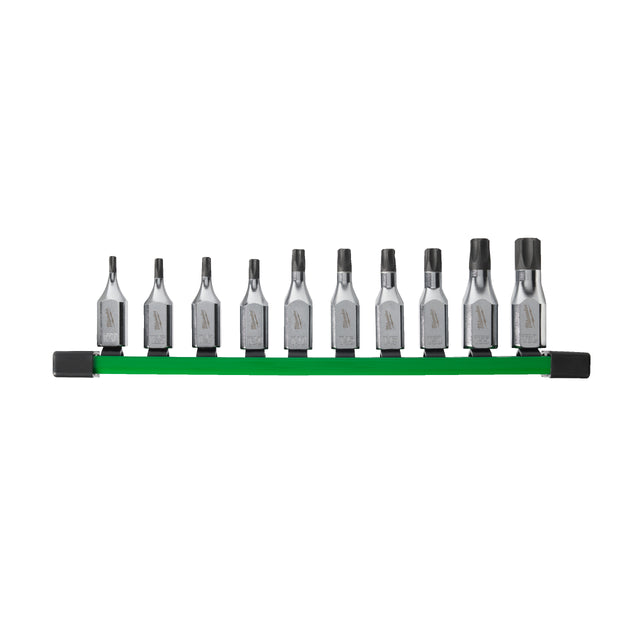 Milwaukee 4932480564 Set 10 buc. cap cheie tubulară cu bit torx ⅜″
