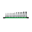 Milwaukee 4932480565 Set 13 buc. cap cheie tubulară cu bit torx ¼″ și ⅜″