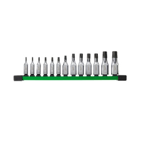 Milwaukee 4932480565 Set 13 buc. cap cheie tubulară cu bit torx ¼″ și ⅜″