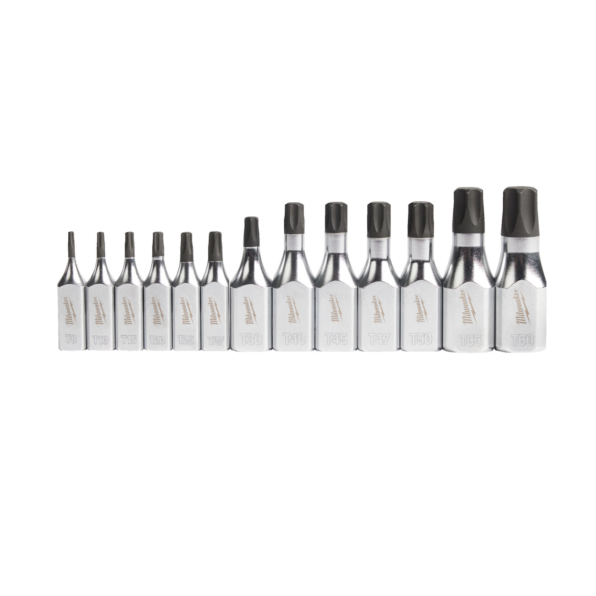 Milwaukee 4932480565 Set 13 buc. cap cheie tubulară cu bit torx ¼″ și ⅜″