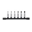 Milwaukee 4932480566 Set 6 buc. cap cheie tubulară cu bit hex ¼″, sistem metric