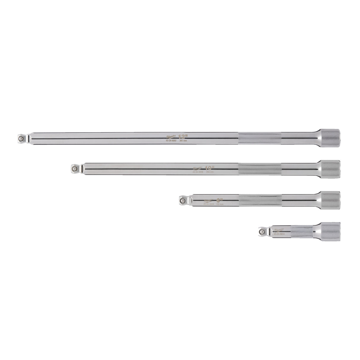 Milwaukee 4932480640 Set 4 prelungitoare cheie ¼″