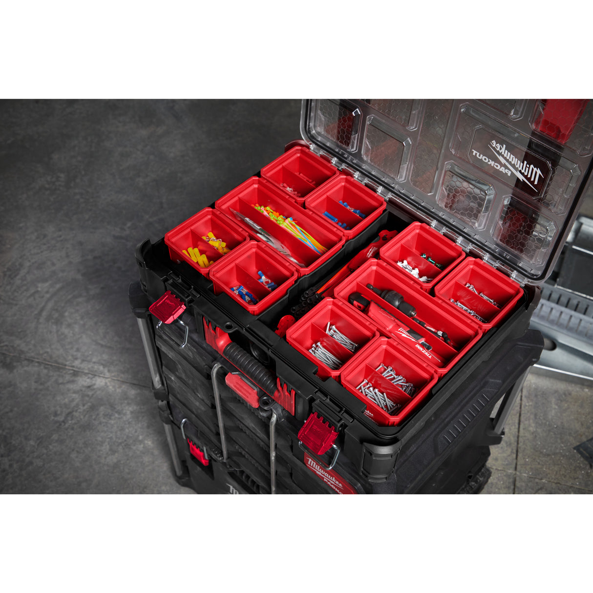 Milwaukee Cutie 10 x 10 cm PACKOUT™ - 2 bucăți 4932480698