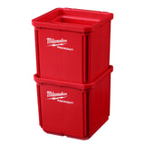 Milwaukee Cutie 10 x 10 cm PACKOUT™ - 2 bucăți 4932480698