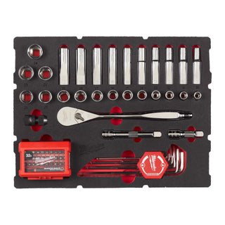 Set inserție spumă antrenor și tubulare pentru cutia cu sertare PACKOUT™ Milwaukee
