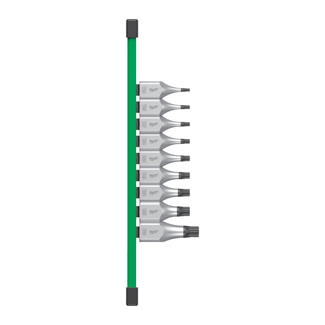 Milwaukee Set 9 buc. cap cheie tubulară cu bit ½″, torx 4932480822