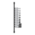 Milwaukee Set 10 buc. cap cheie tubulară cu bit ½″, hex 4932480853