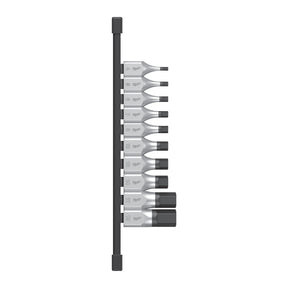 Milwaukee Set 10 buc. cap cheie tubulară cu bit ½″, hex 4932480853