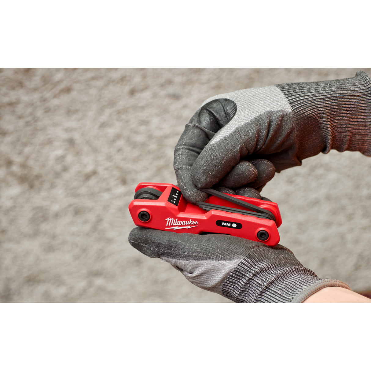 Milwaukee Set pliabil de 8 imbusuri hex metric 4932480978