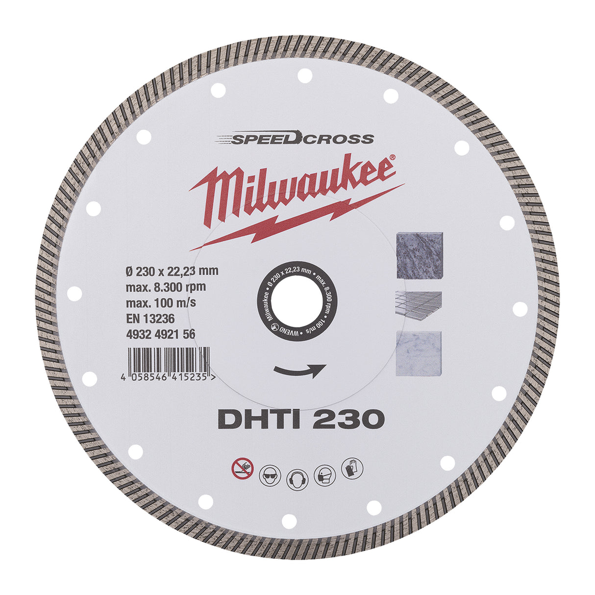 Milwaukee Disc diamantat speedcross dhti 230mm 4932492156
