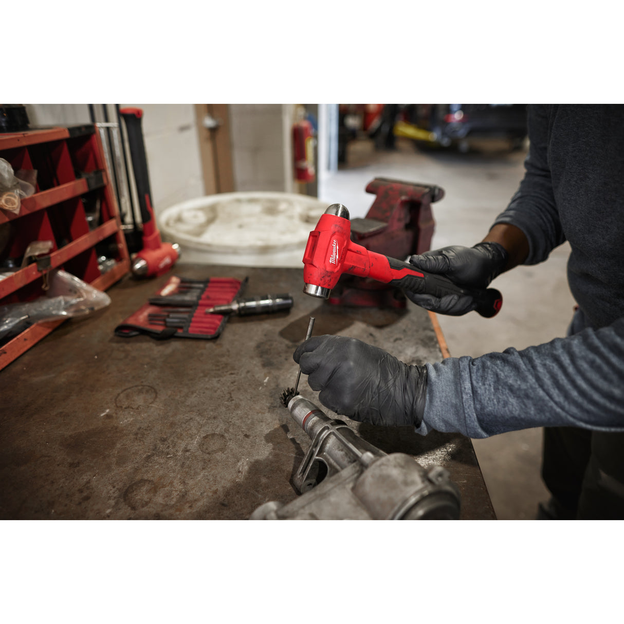 Milwaukee Ciocan cu cap sferic și coadă din fibră de sticlă 450 gr 4932492348