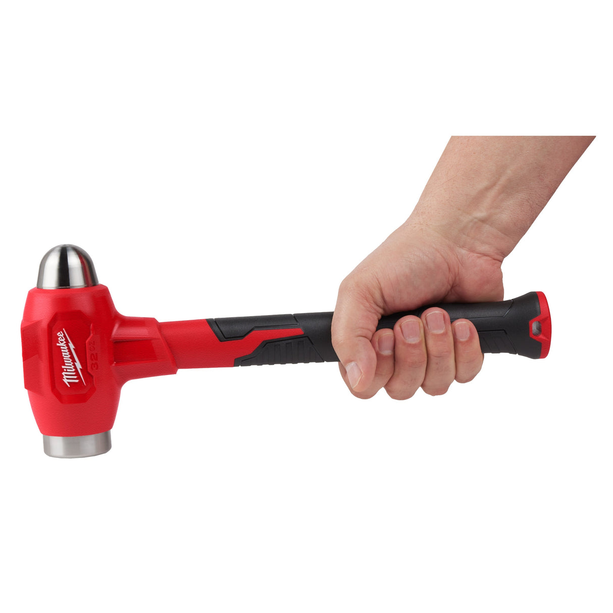 Ciocan cu cap sferic și coadă din fibră de sticlă Milwaukee