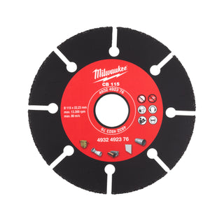 Pânze abrazive din carbură 76 mm Milwaukee