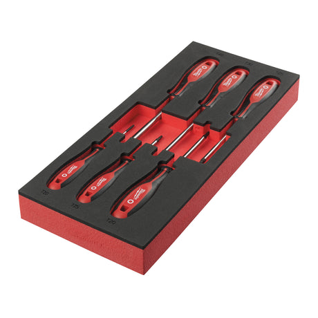 Milwaukee Inserție din spumă set 6 surubelnițe tx 4932492392