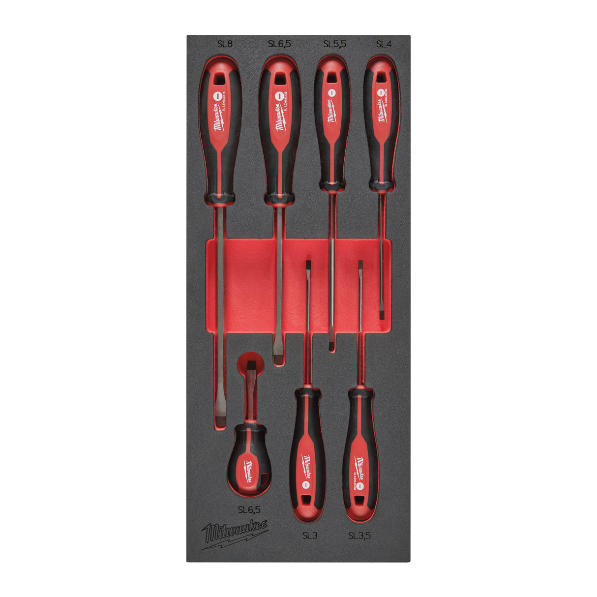 Milwaukee Inserție din spumă set 7 surubelnițe sl 4932492395