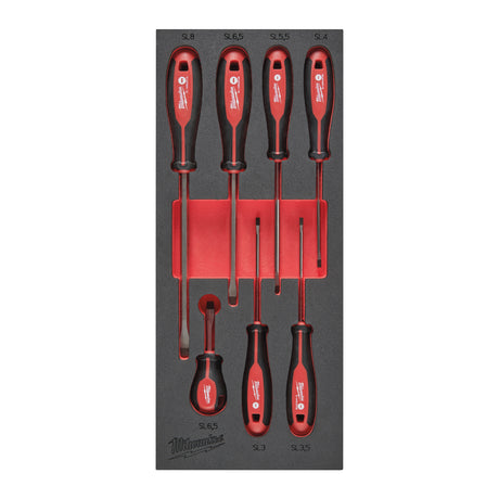 Milwaukee Inserție din spumă set 7 surubelnițe sl 4932492395