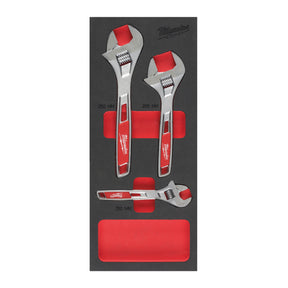 Milwaukee Inserție din spumă set 3 chei ajustabile 4932492397