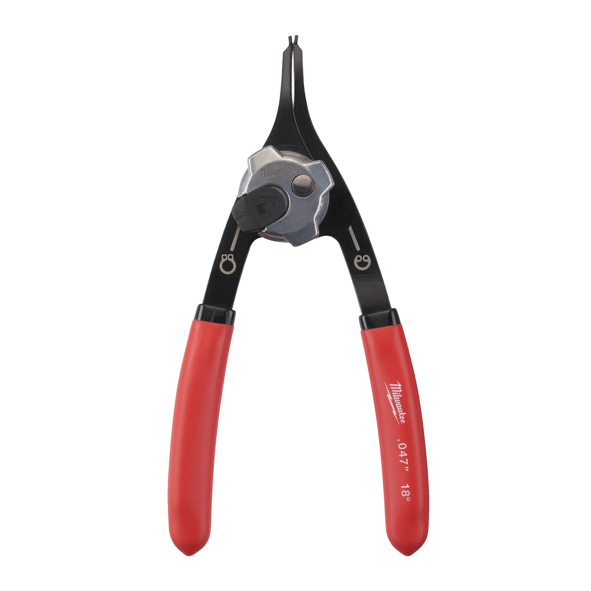 Milwaukee Clește mediu pentru inele de siguranță, drept, 1.2mm 4932492490
